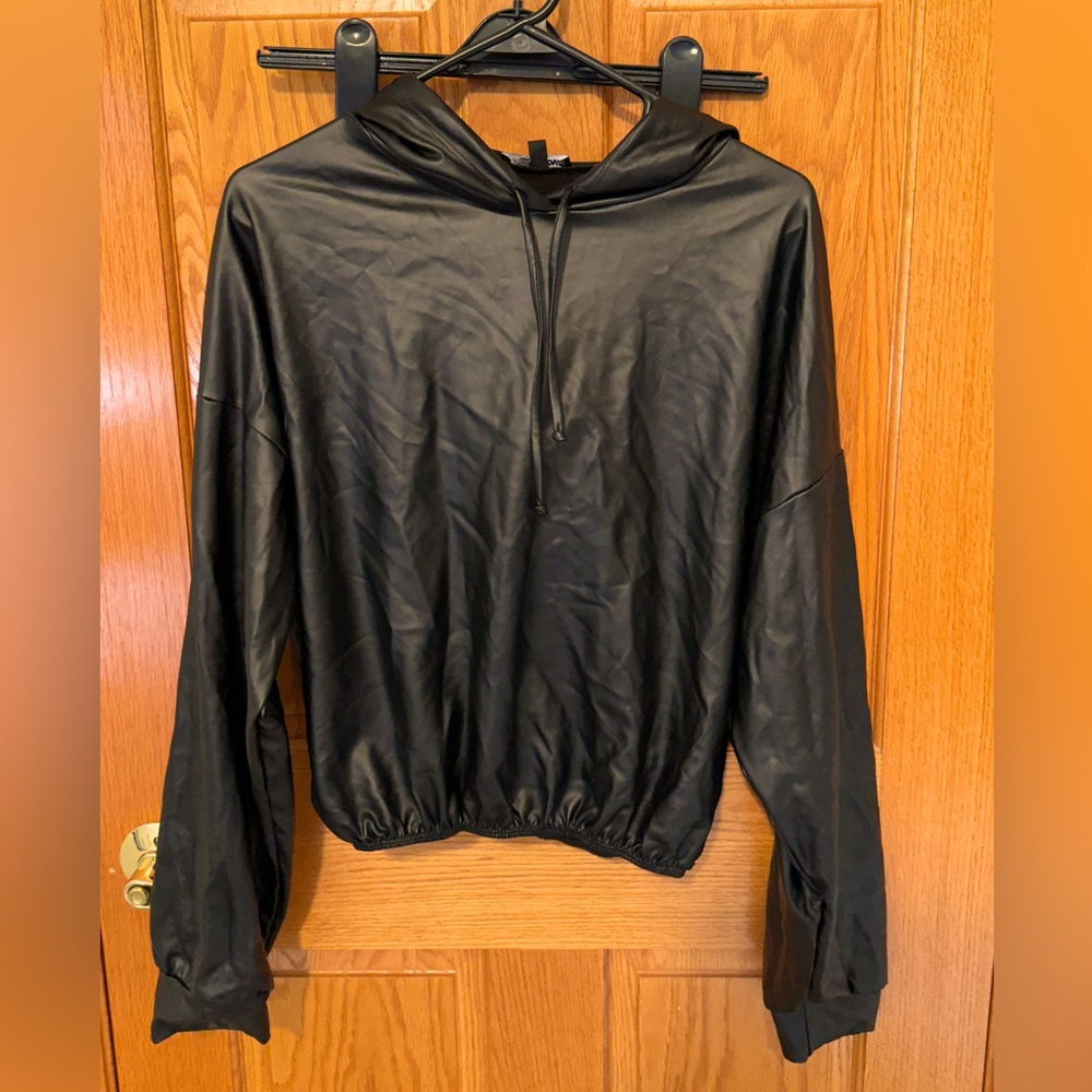 Fashion Nova Faux Leather pantsuit